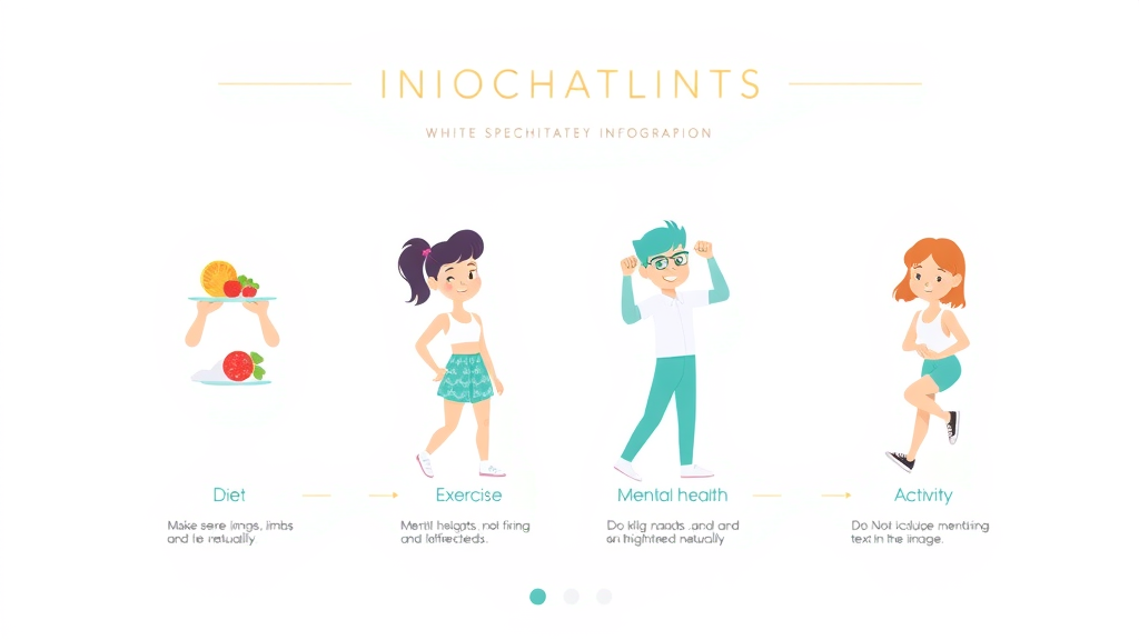 healthy lifestyle for retirees infographic diet exercise mental health social activity